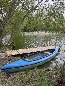 Chalupa s baz�nem - uzav�en� dv�r - Vyso�ina