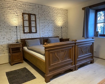 Chalupa Vysočina - apartmány s bazénem - Mezná