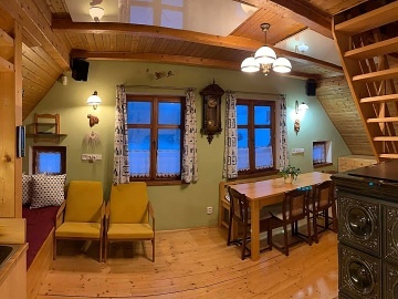 Mezonetov� chata - Jizersk� hory - B�l� Desn�