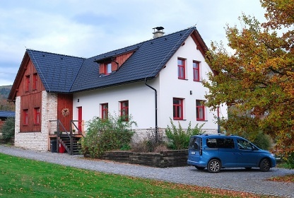 Chalupa s apartm�ny - na �pat� hory Radho��