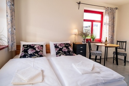 Chalupa s apartm�ny - na �pat� hory Radho��