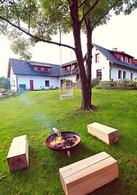 Chalupa s apartm�ny - na �pat� hory Radho��