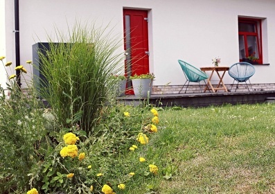 Chalupa s apartm�ny - na �pat� hory Radho��