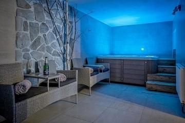 Wellness chalupa - Krkonoše - výhled na Lysou horu