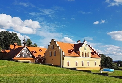 Wellness chalupa s baz�nem - u jezera Medard