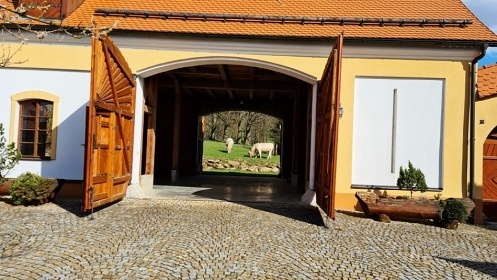 Wellness chalupa s baz�nem - u jezera Medard