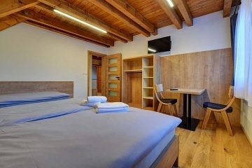 Chalupa pod Praddem se saunou - Mal Morvka