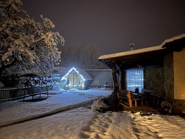 Jihočeská wellness chalupa - vyhřívaný bazén
