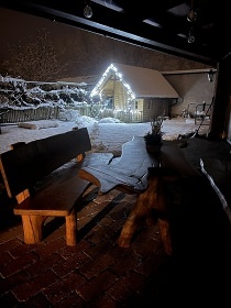 Jihočeská wellness chalupa - vyhřívaný bazén