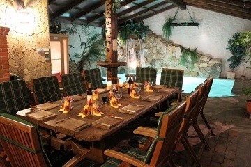 Jihočeská wellness chalupa - vyhřívaný bazén