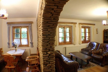 Jihočeská wellness chalupa - vyhřívaný bazén