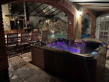 Jihočeská wellness chalupa - vyhřívaný bazén