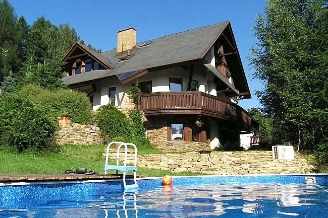 Chalupa s bazénem - Krkonoše - Lysá hora