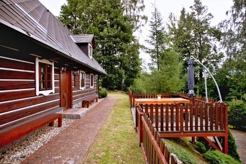 Chalupa Krkonoe a sauna - Aldrov - Janova Hora