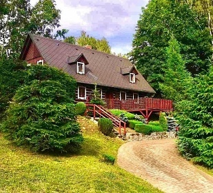 Chalupa Krkonoe a sauna - Aldrov - Janova Hora