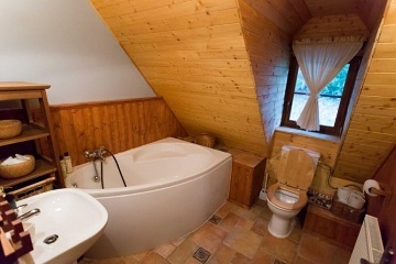 Chalupa Krkonoe a sauna - Aldrov - Janova Hora