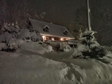 Chalupa Krkonoe a sauna - Aldrov - Janova Hora
