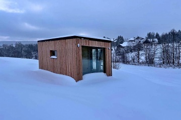 Chalupa se saunou - v dol eky Divok Orlice