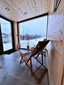 Chalupa se saunou - v dol eky Divok Orlice