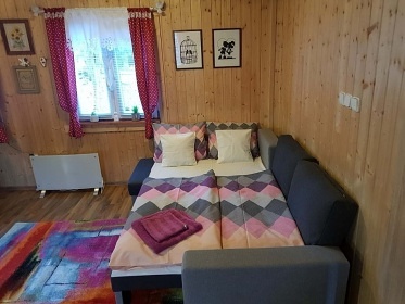 Chata Morávka - vodní nádrž Morávka - Beskydy