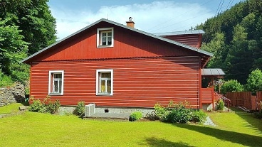 Chalupa Temný Důl - řeka Úpa - Horní Maršov