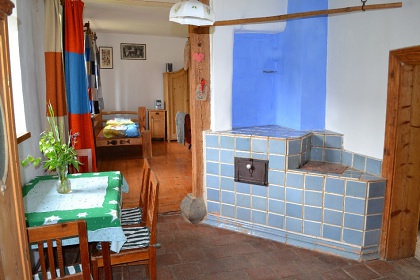 Jiho�esk� chalupa a uzav�en� dv�r - Slavonice