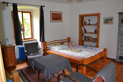 Jiho�esk� chalupa a uzav�en� dv�r - Slavonice