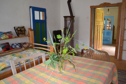 Jiho�esk� chalupa a uzav�en� dv�r - Slavonice