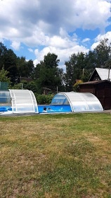 Chata s baz�nem - z�mek Hrub� Sk�la - �esk� r�j