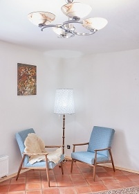 Chalupa u pramene �eky Odry - hrad Helf�t�n