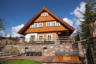 Nov� objekt: Chalupa Krkono�e - sauna a kachlov� kamna 5C-016