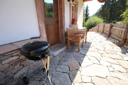 Chalupa Krkonoe - sauna a kachlov kamna