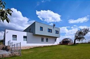 Chata s bazénem - přehrada Rozkoš - Ratibořice