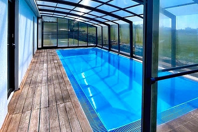 Chata s baz�nem - p�ehrada Rozko� - Ratibo�ice