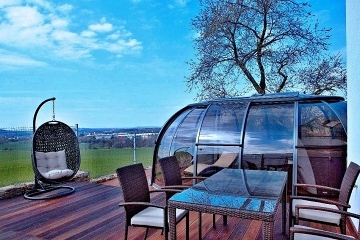 Chata s baz�nem - p�ehrada Rozko� - Ratibo�ice