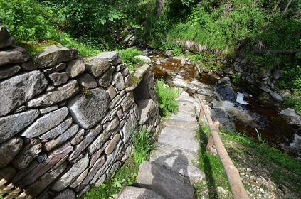 Chalupa Krkonoe - bazn a sauna - ern hora