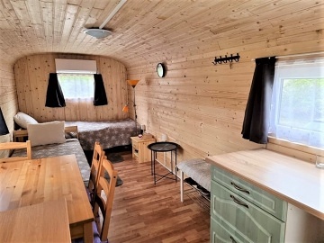 Maringotka na pronájem - Glamping Mělník