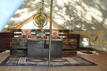 Glamping v divočině - Rožmitál pod Třemšínem