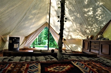 Glamping v divočině - Rožmitál pod Třemšínem