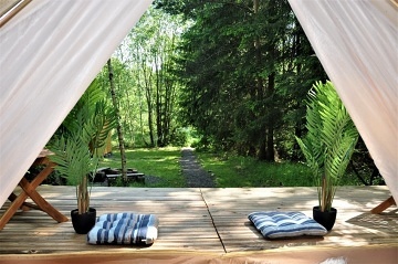 Glamping v divočině - Rožmitál pod Třemšínem