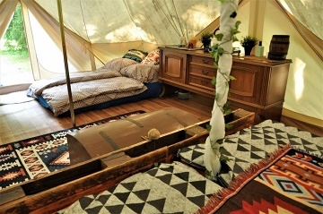 Glamping v divočině - Rožmitál pod Třemšínem