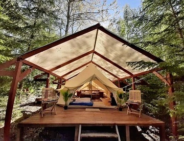 Glamping v divočině - Rožmitál pod Třemšínem