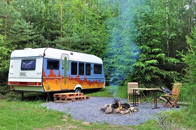 Karavan Sedona - Glamping Romitl p. Tem.