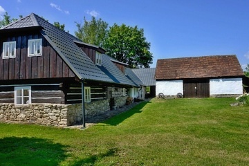 Roubenka samota s bazénem - Chřešťovice - Orlík