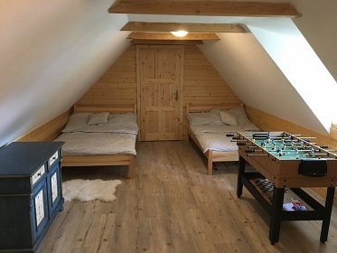 Roubenka s baz�nem - samota P�sek - Orl�k