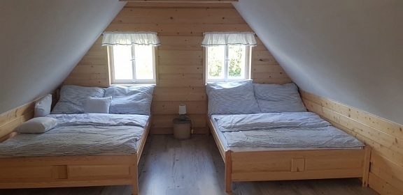 Roubenka s baz�nem - samota P�sek - Orl�k