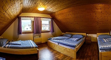 Chata na cyklostezce Bečva - jezero Na Stanoch