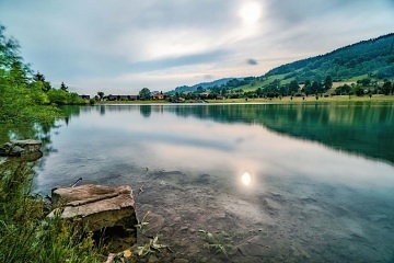 Chata na cyklostezce Bečva - jezero Na Stanoch