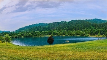 Chata na cyklostezce Bečva - jezero Na Stanoch