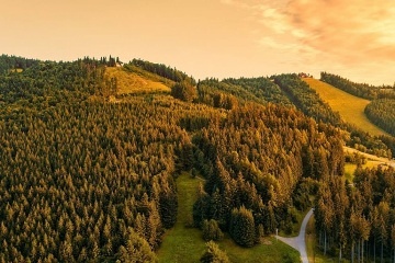 Chata na cyklostezce Bečva - jezero Na Stanoch